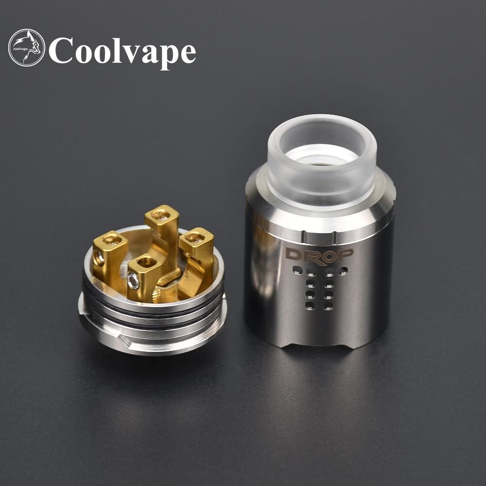 Rda Atomizer Deck - Wolfcoolvape Drop RDA 24mm Vaporizzatore Atomizzatore